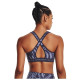 Under Armour Γυναικείο μπουστάκι Crossback Mid Print Bra
